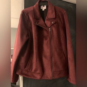 Practically new old navy suede jacket